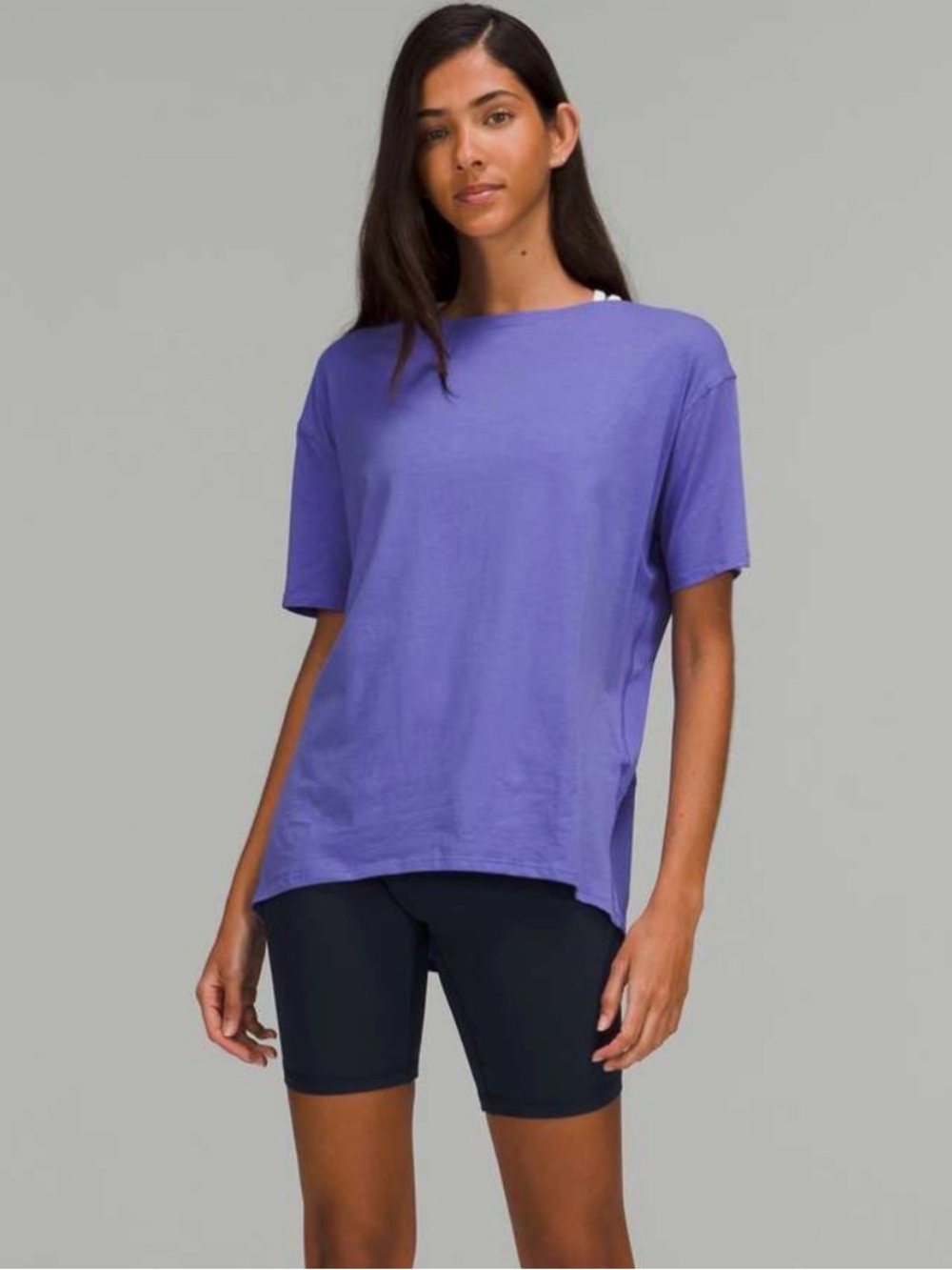 lululemon athletica Relaxed Short Sleeve Tee in Lavender
